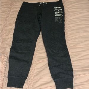 Black joggers Aeropostale
